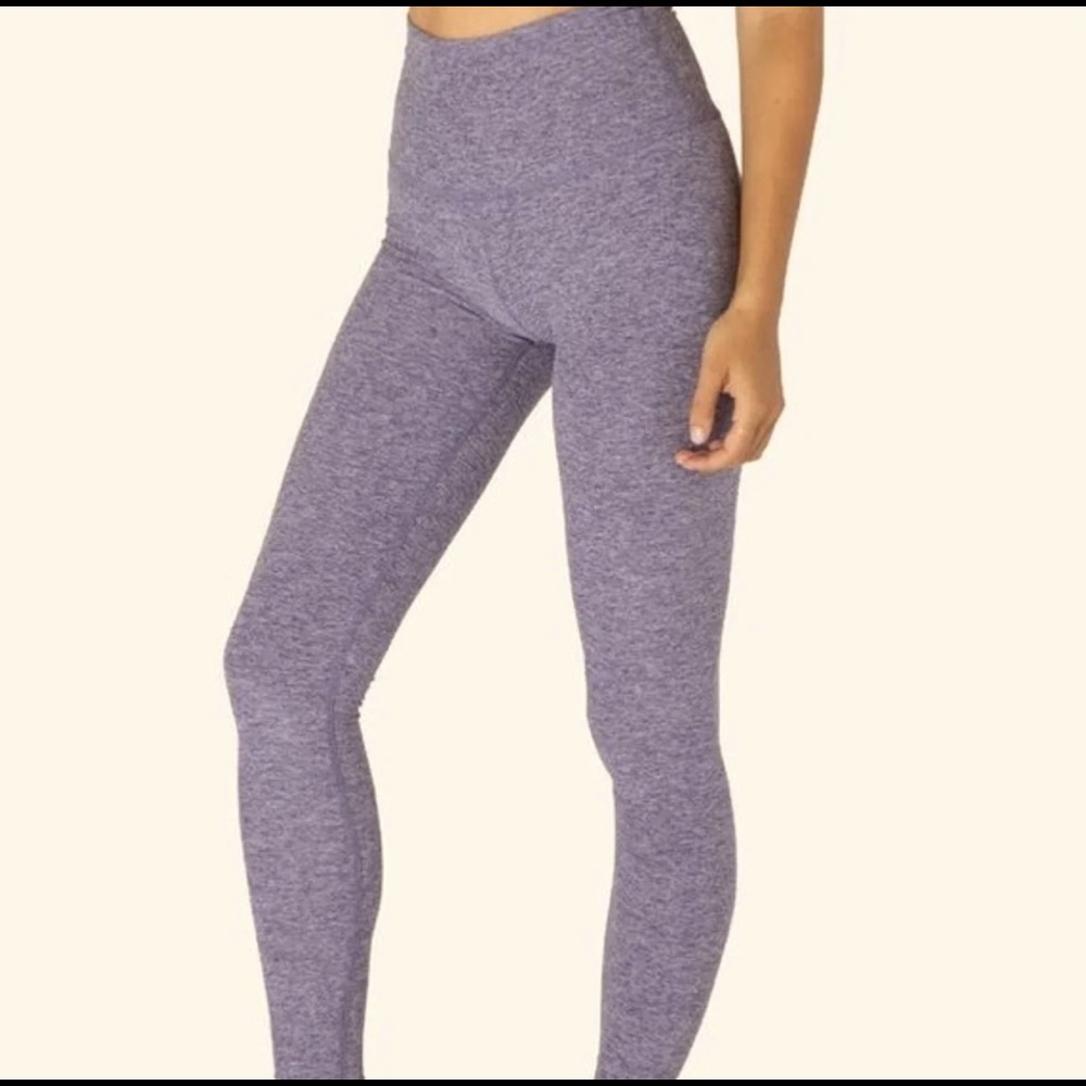 Purple Beyond Yoga Spacedye Leggings - M